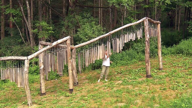 Installation am Skulpturenweg