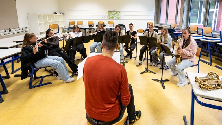 SWR Regiotour: SWR Big Band Workshop mit Schülerinnen und Schülern aus Schwäbisch Gmünd