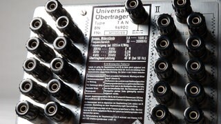 Übertrager aus der Hörspielstudio-Technik