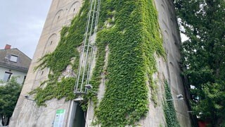 Von außen: Der Bunker in der Valentin-Bauer-Straße