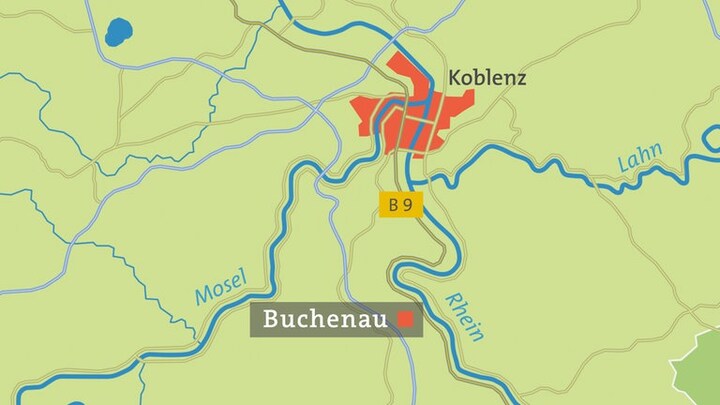 Hierzuland Buchenau Karte