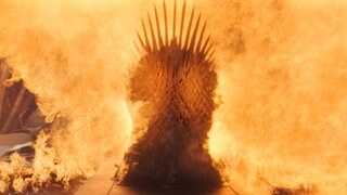 Der Eiserne Thron aus der Serie Game Of Thrones