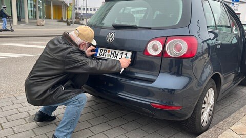 Seit Montag wird das BR-Kennzeichen für Bruchsal ausgegeben
