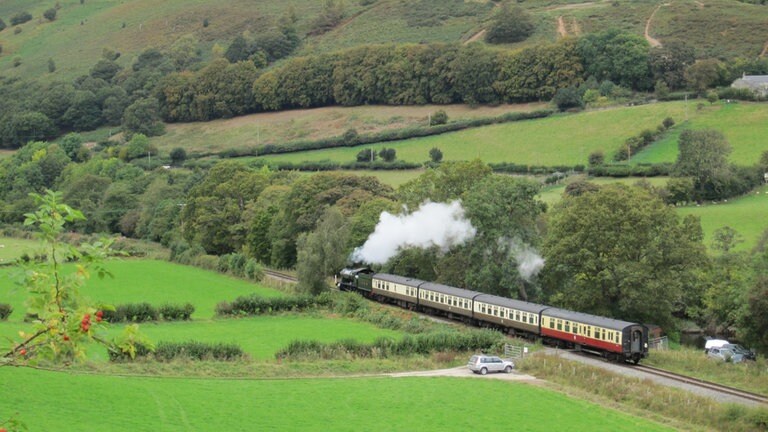 Dampf im Tal des Dee: Llangollen Railway