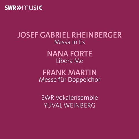 Cover der CD "Doppelchörige Messen" des SWR Vokalensembles