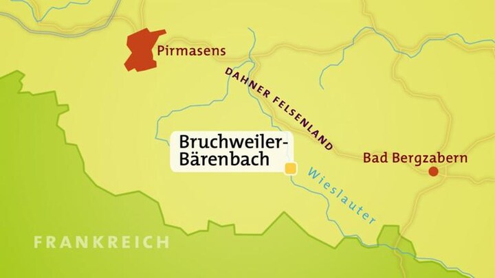 Bruchweiler - Karte