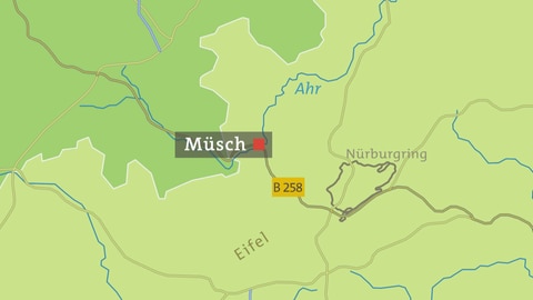 Karte von Müsch
