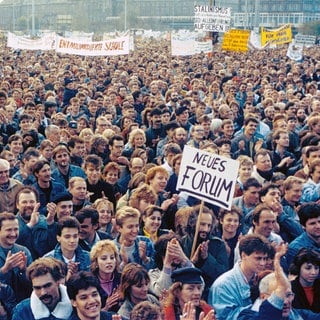 Am 4. November 1989 findet die größte nichtstaatliche Demonstration in der Geschichte der DDR statt.