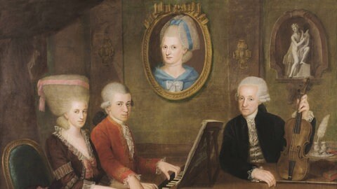 Familienporträt Mozart