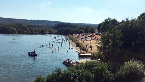 Der Badesee Ehmetsklinge in Zaberfeld (Archivbild).