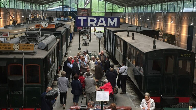 Eine Erlebniswelt voller Geschichte – das Straßenbahnmuseum von Thuin.