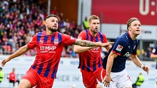 Der 1.FC Heidenheim muss nach Bielefeld