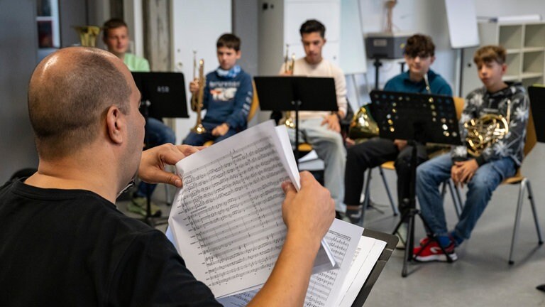 SWR Regiotour: SWR Big Band Workshop mit Schülerinnen und Schülern aus Schwäbisch Gmünd