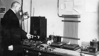 Tontechnik im Vox-Haus Berlin 1924