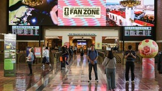 Zugstation in Los Angeles