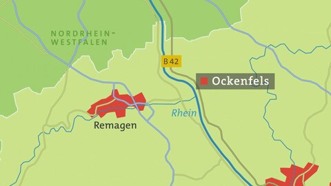 Ockenfels Karte