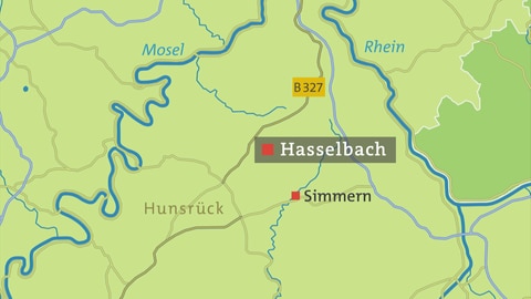 Hasselbach Karte