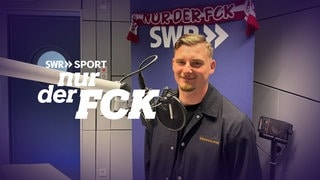 FCK-Kapitän Marlon Ritter bei seinem Besuch im Podcast-Studio von "Nur der FCK".