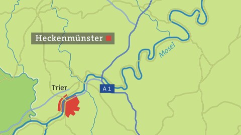Hierzuland Heckenmünster Karte