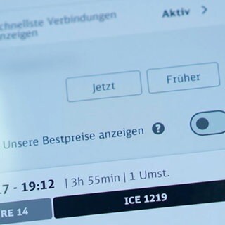 Fahrplan auf dem Smartphone