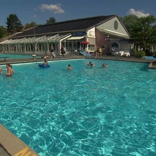 Freibad in Hausen an der Wied