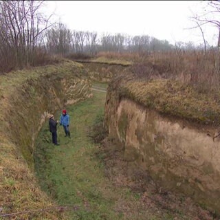 Hohlweg aus der Eiszeit