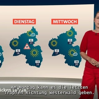 Wetterreporterin Pila Bossmann