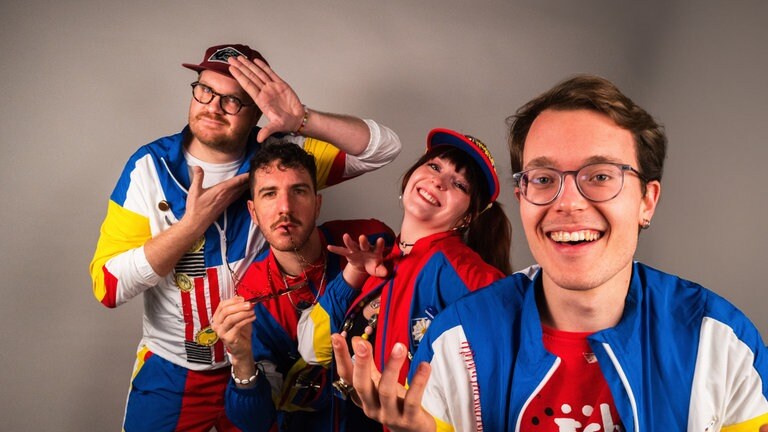 Die Band "Faxen" 