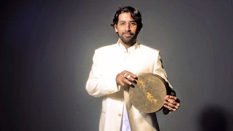 Der Perkussionist Keyvan Chemirani