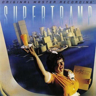 Plattencover von Supertramps Album "Breakfast in America"mit Songs wie "The Logical Song" und "Goodybe Stranger"