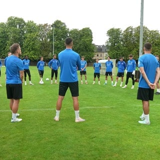 Die Spieler von Eintracht Trier