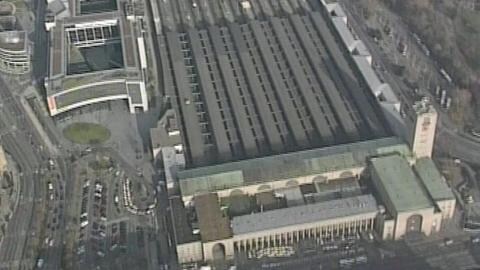 Über 100 Hektar Fläche belegt der Stuttgarter Kopfbahnhof mit allen Nebenanlagen - und das mitten in der Stadt.
