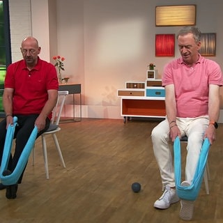 Fitnessübung für die Ferse