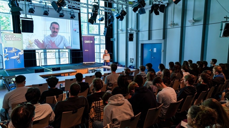 Newscamp im SWR Studio Freiburg