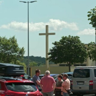 Autobahn-Kapelle bei der Raststätte Hegau.