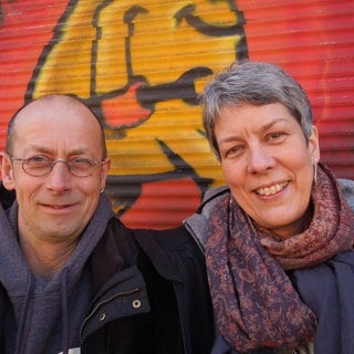 Ernst-Ludwig von Aster und Anja Schrum