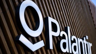 Das Logo der Firma Palantir. Die Software der umstrittenen Firma soll in auch bei der Polizei BW eingesetzt werden.(Symbolbild)