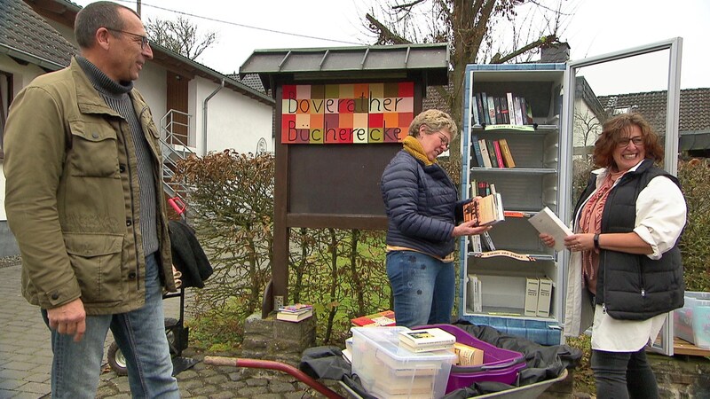 Hierzuland Boverath Bücherecke