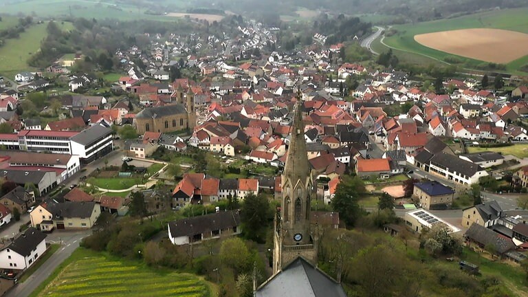 Hierzuland Waldböckelheim, Ortsansicht