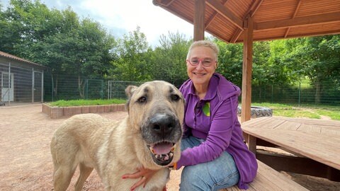 Hundetrainerin Mirjam Cordt und ihr Verein aus Erbes-Büdesheim helfen Herdenschutzhunden