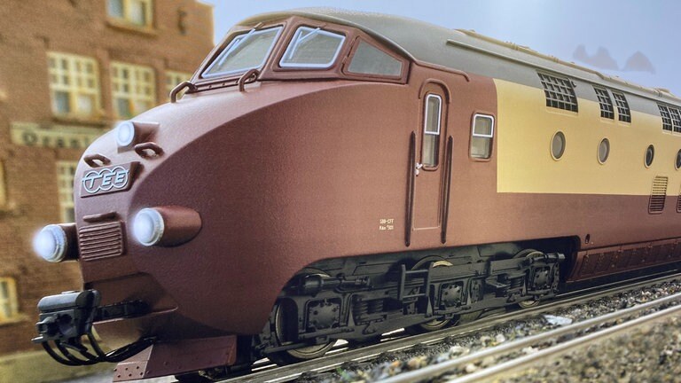 Firma Märklin: Bei Märklin gibt es in diesem Jahr Neuheiten, die mit großer Sicherheit zu Glanzlichtern werden, z.B. der RAm Triebwagen....