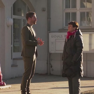 Salacher Bürgermeister und Sonja Faber-Schrecklein