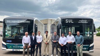 Die neuen Stadtbusse fahren ab dem 1. Juli durch Laupheim.