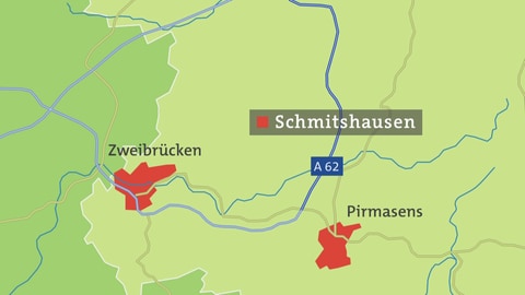Karte von Schmitshausen