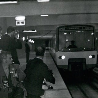 Kanada: Eröffnung der U-Bahn von Montreal, 14. Oktober 1966.
