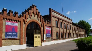 Der Eingang zur KZ-Gedenkstätte in Osthofen