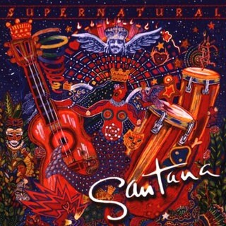 Plattencover von Carlos Santanas Album "Supernatural".