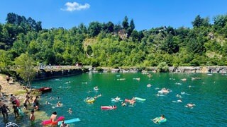 Der Baggersee in Diez