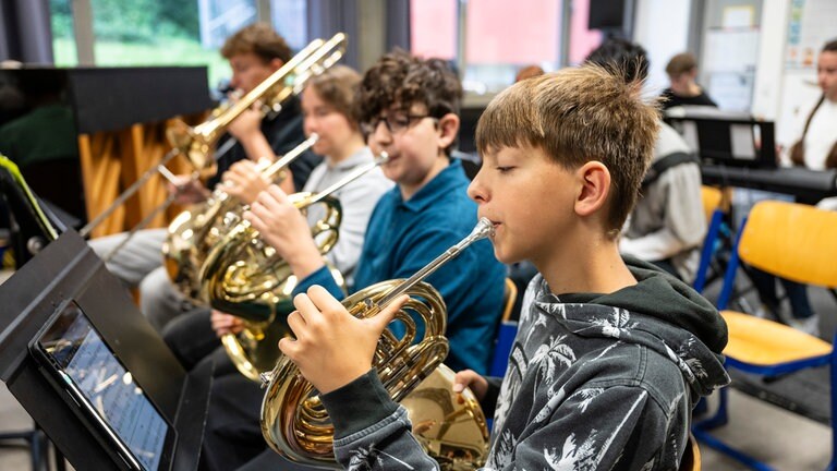 SWR Regiotour: SWR Big Band Workshop mit Schülerinnen und Schülern aus Schwäbisch Gmünd