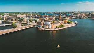 Blick auf Stockholm